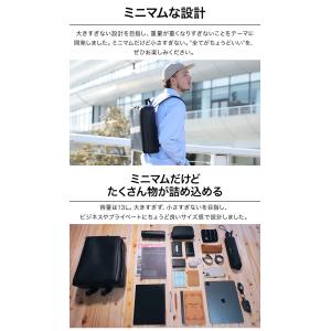 公式 Evoon マルチビジネスリュックレザー...の詳細画像5