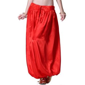 サテンハーレムパンツ サテン ベリーダンス パンツ ベリーダンスボトムス