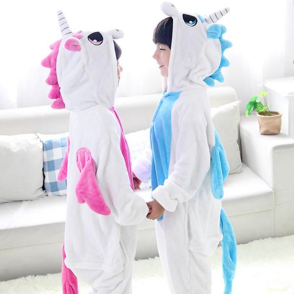 着ぐるみパジャマ/子供用 /着ぐるみ モチーフ　動物　アニマルユニコーンパジャマ　着ぐるみ パジャマ...