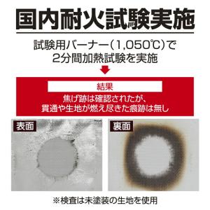 防災士監修 防炎バッグ マチ付き 耐火ポーチ ...の詳細画像5