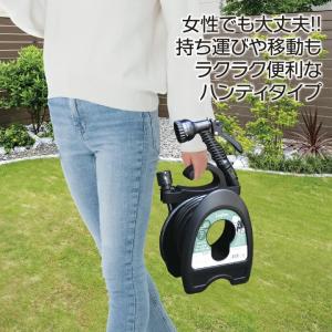 散水ホース ノズル セット コンパクト ホース...の詳細画像1