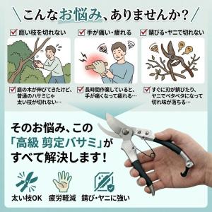 剪定 剪定鋏 剪定はさみ 太い枝 切れる よく...の詳細画像1