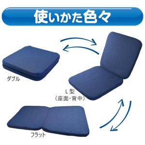 ファイバー ダブル サポート クッション 折り...の詳細画像1