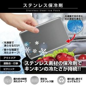 ステンレス製 アイスパック 保冷剤 長時間 長...の詳細画像4