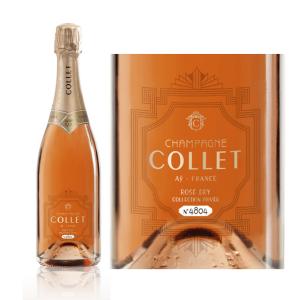 【正規品保証】COLLET ROSE DRY コレ　ロゼ・ドライ　750ml [BOX付き]　シャンパン　champagne【メーカー直送品B】｜bihada-clinic