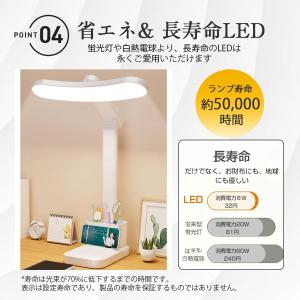 デスクライト LED led 調光 調色 学習...の詳細画像5