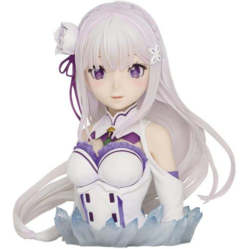 ★一番くじ Re:ゼロ あなたに、精霊の祝福が A賞 エミリアアートスケールフィギュア◆新品Ss