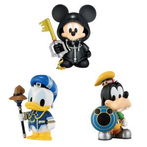 一番くじ KINGDOM HEARTS -25th Anniversary- C賞 デスクトップフィギュア 全3種セット◆新品Ns