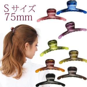 バンスクリップ S クリア スリム ヘアアクセサリーの商品画像