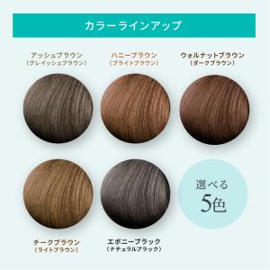 白髪染めトリートメント ヘアカラー ノンジアミ...の詳細画像3