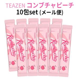 コンブチャ ピーチ 20包 TEAZEN BTS ジョングク 粉末スティック 健康