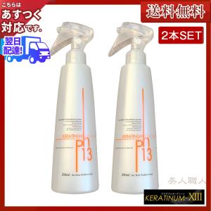 (2本セット) ケラチナムサーティーン プロ 250ml あすつく (送料無料) 洗い流さないトリートメント keratinum13 pro ケラチナムXIII ケラチナム サーティーン｜美人職人 プロ 業務用 美容専売品