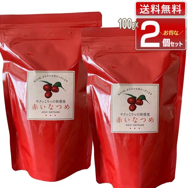 赤いなつめ 100g  2個セット｜マンジェリコン グランドフードホール 赤い なつめ ナツメ 赤い...