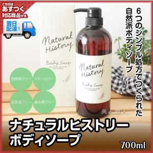 菊星 ナチュラルヒストリー マルチソープ 700ml ボディソープ 顔 体 手