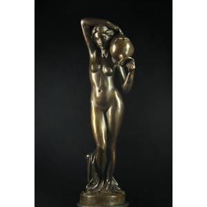 送料無料抽象ブロンズ像妊婦ピカソ41cm大名作 インテリア家具 置物