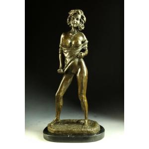 送料無料抽象ブロンズ像妊婦ピカソ41cm大名作 インテリア家具 置物