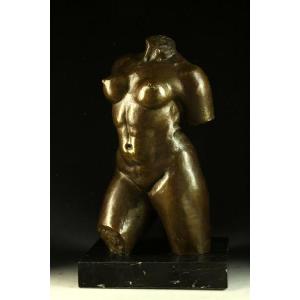 送料無料超人気ブロンズ像 裸婦男根 J.Mavchi 大名品 インテリア家具