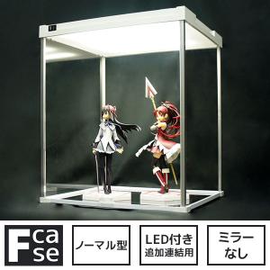 (増設用) LED コレクションケース (LED追加タイプ・背面クリア) アクリルケース フィギュア 棚 ショーケース 人形ケース｜bikagu