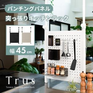 Trus 突っ張り棚 パンチングパネル 幅45c...の商品画像