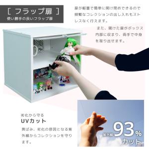 コレクションケース キューブボックスα (可動...の詳細画像3