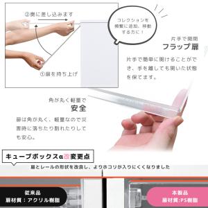 コレクションケース キューブボックスα (可動...の詳細画像4