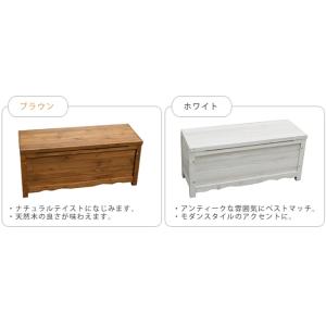 ベンチ下は収納スペース 木製 ガーデンベンチ ...の詳細画像1
