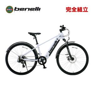 BENELLI ベネリ MANTUS 27 TRK マンタス27TRK ホワイト 27インチ クロスバイク 電動アシスト自転車｜bike-king