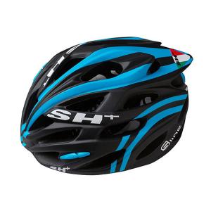 SH+ SHABLI S-LINE シャブリ Sライン ヘルメット BLACK MATT/BLUE JCF公認｜bike-king