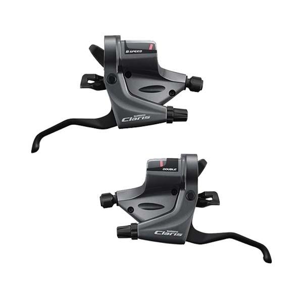 シマノ ST-RS200 左右レバーセット 2X8S シフト/ブレーキレバー