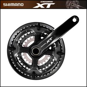 SHIMANO New Deore XT クランクセット（トリプル） 10スピード 48x36x26T(BB別売)(シマノ)(T8000シリーズ)｜bike-king