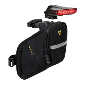 TOPEAK トピーク エアロ ウェッジパック DF コンボ アーバン Aero Wedge Pack DF Combo Urban サドルバッグ&リアライト セット｜bike-king