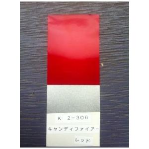 ゼファー塗料 キャンディーファイヤーレッド250gセット : バイク