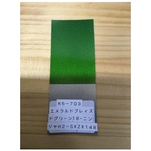 NinjaZX14R エメラルドブレイズドグリーン ウレタン塗料250gセット