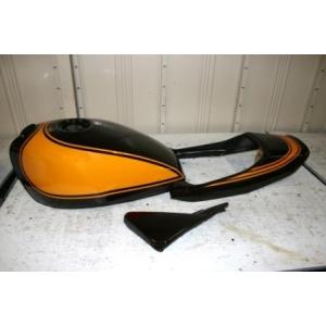 ゼファー750 ZIIイエローボール仕様 図面付塗料セット : バイク