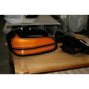 Z400FX E4 紺 図面付純正色塗料セット : バイクペイント.COM ヤフー店