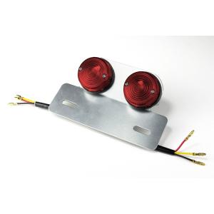 テールライト レッドレンズ ツインタイプ 汎用 モンキー S...