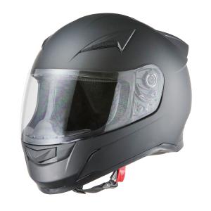 バイクヘルメット XLサイズ ヘルメット フルフェイス マットブラック 61〜62cm A-737 エアロ 黒 ブラック ヘルメット｜bike-parts-center