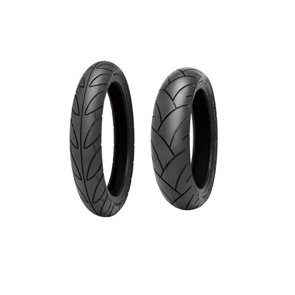 SHINKO SR740 110/70-17 SR741 140/70-17 前後2本セット CB2...