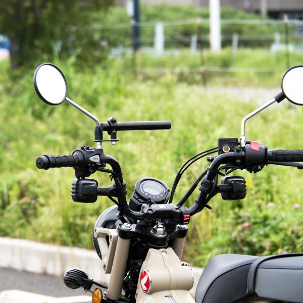 1年保証付き 日本製 国内製造 CT125 ハンターカブ 専用 スマートフォン マウントバー JA5...