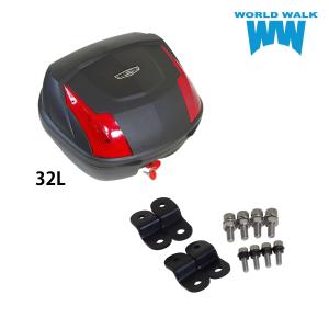 ワールドウォーク（WORLD WARK） 1年保証付き 汎用 リアボックス 43L