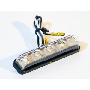 WR250R　高輝度　明るい　バイク　5連LED　ナンバー灯　LED