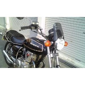 1年保証付き CB250T HAWK ホーク WS-01M 汎用 ウインドスクリーン ミニカウル 風...