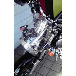 1年保証付き ST250E WS-01M 汎用 ウインドスクリーン ミニカウル 風防 カスタムパーツ