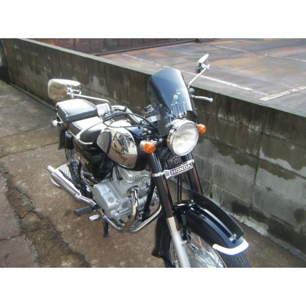 1年保証付き CD125 WS-01M 汎用 ウインドスクリーン ミニカウル 風防 カスタムパーツ
