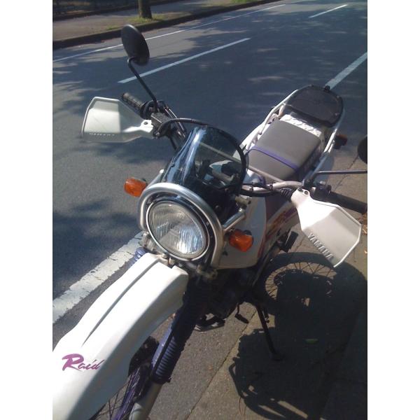 1年保証付き TT250Rレイド RAID WS-01M 汎用 ウインドスクリーン ミニカウル 風防...