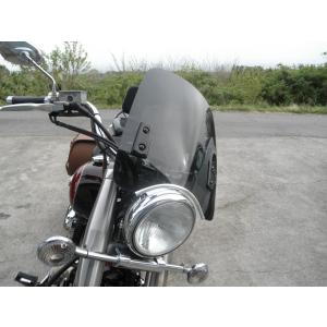 ワイズギア ウインドシールド スクリーン φ41mmドラッグスター400