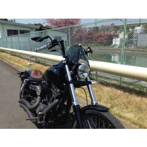 ハーレー FXソフテイル 純正オプション デタッチャブルウインド