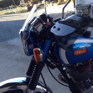 SR400/SR500 スクリーン クラシックS3 ライトスモーク DART FLYSCREEN