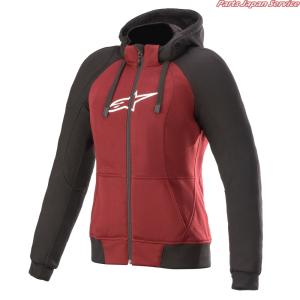 STELLA CHROME SPORT HOODIE [3052 JASPER RED BLACK WHITE] S アルパインスターズの商品画像