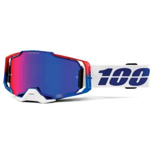 100% パーセント Armega Goggles - HiPER Mirrored Lensライダー バイク ツーリングにも かっこいい おすすめ｜bikelenet